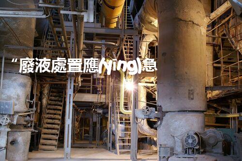 “廢液處置應(yīng)急預(yù)案，綠色守護，安全無憂新篇章”